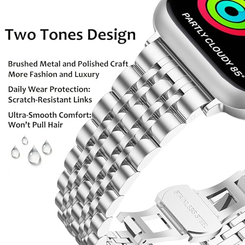 Pugo Top Stainless Steel Band for Apple Watch (Various) - image 2
