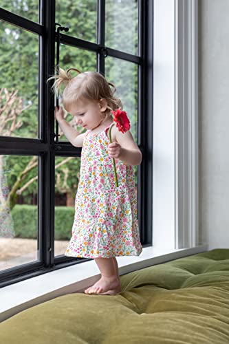 Mud Pie One Size Girls Floral Tiered Dress4