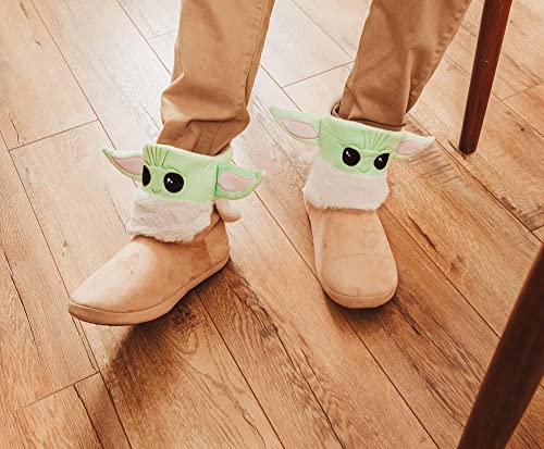 Star Wars: The Mandalorian Grogu Women's Boot Slippers | Size 123