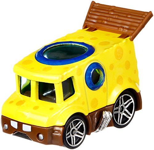 Hot Wheels Spongebob vehículo escala 1:64 miniatura 1