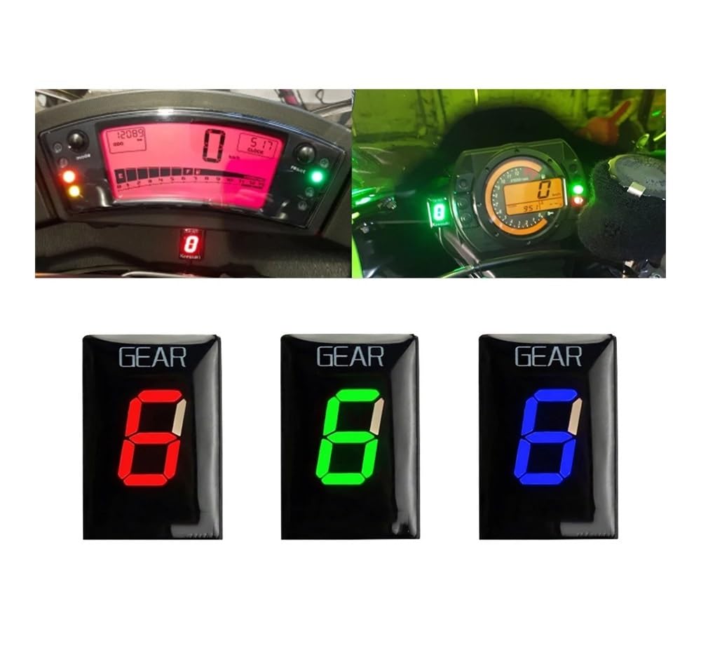 Velocità Indicatore Indicatore Di Marcia Per GSF650 GSF 650 2006 2007 2008 2009-2014 2015 Accessori Moto 1-6 Speed ​​Gear Display Meter