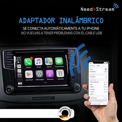 Interfaz de audio Bluetooth Audi MMI 3G con pantalla A2DP para iPhone y Android 2
