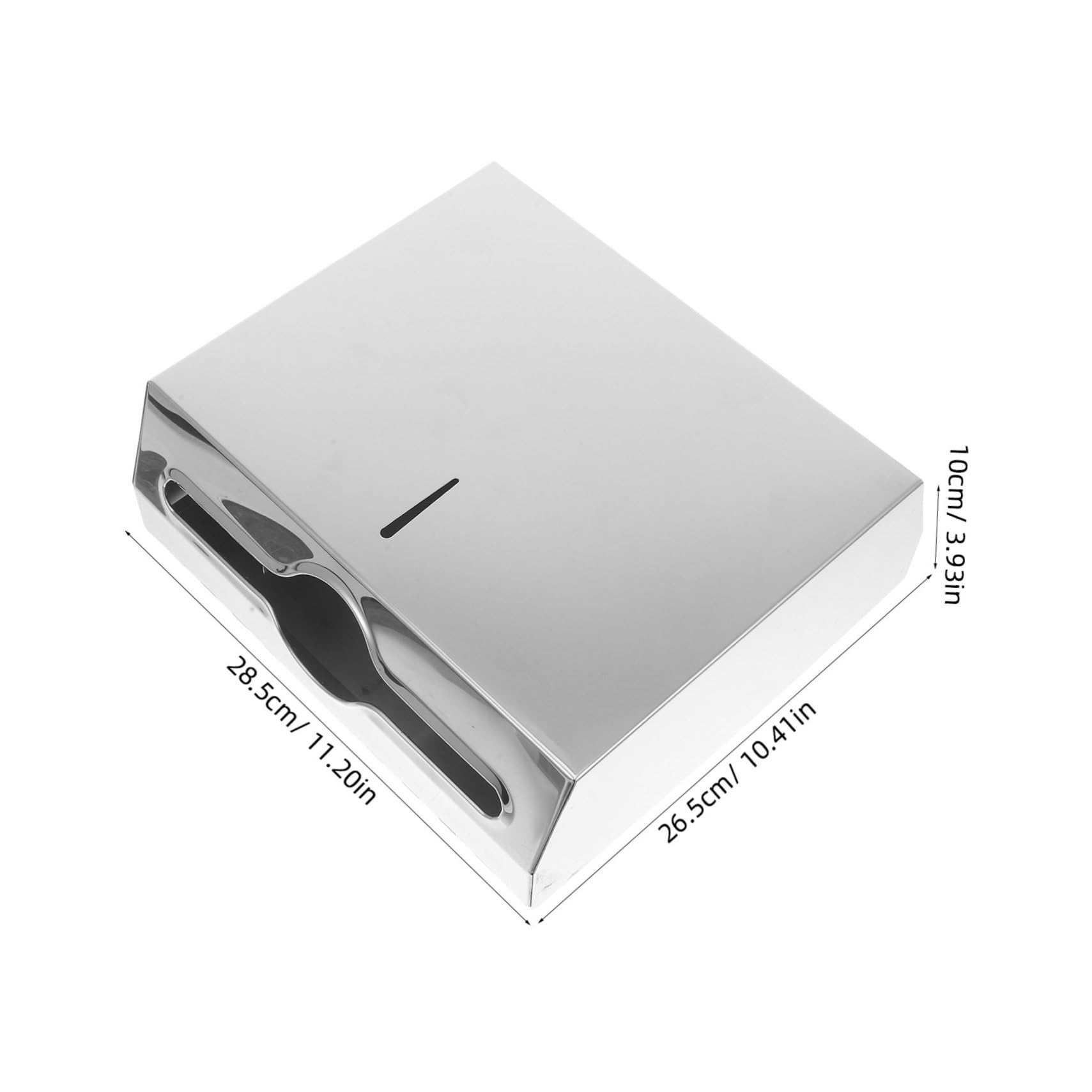 ULTECHNOVO Dispensador De Toallas De Papel Comercial De Acero Inoxidable Soporte De Pared para Baño para Secado De Manos Hospitales