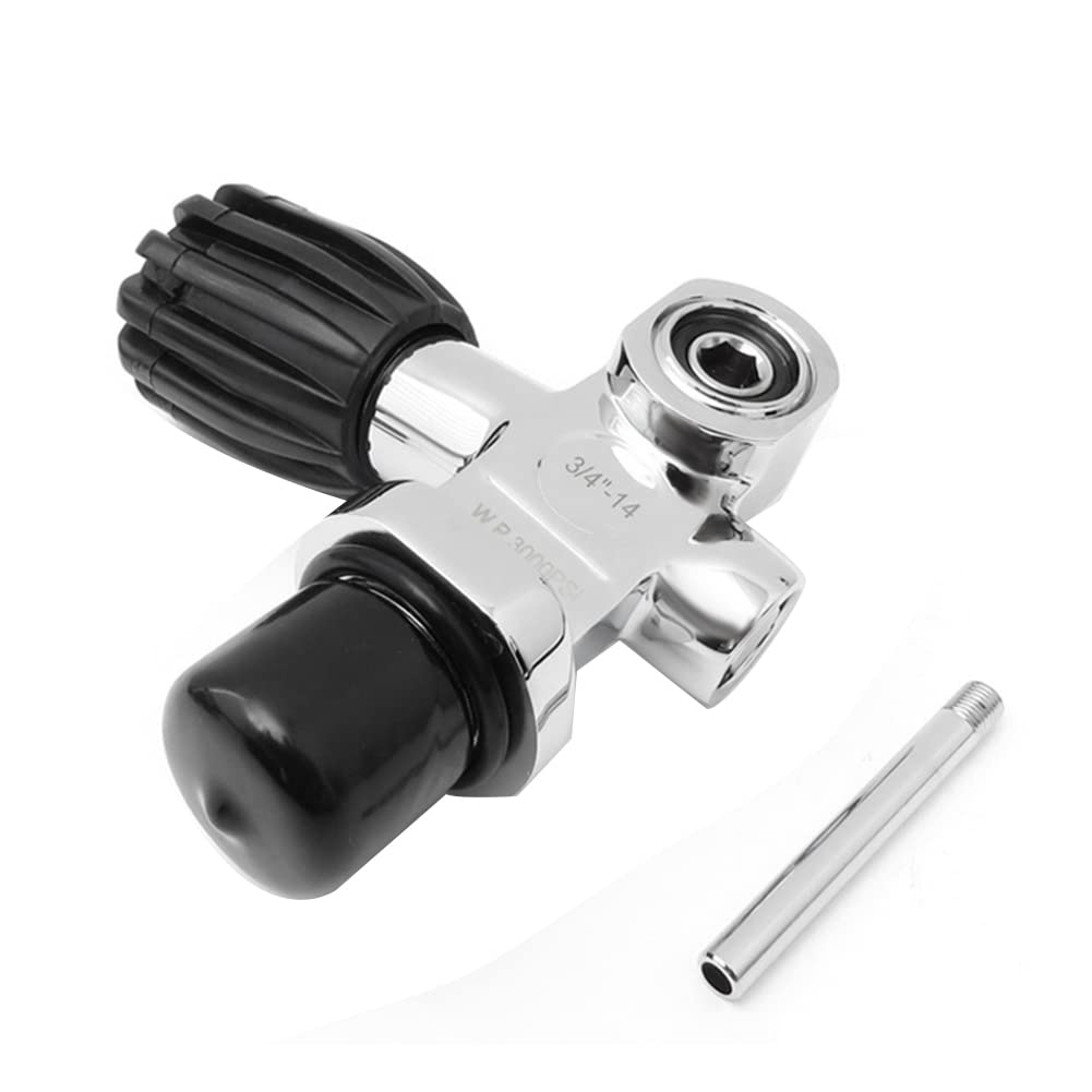 3000 Psi 250 Bar 3/4-14 NPS Hochdruck-Tauch-Tankventil, Zylinder-Reduzierventil, Zubehör