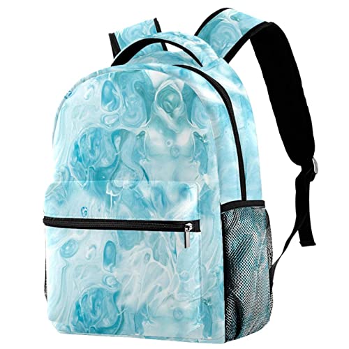 Sac à dos papillon bleu léger pour soulager le dos des ados