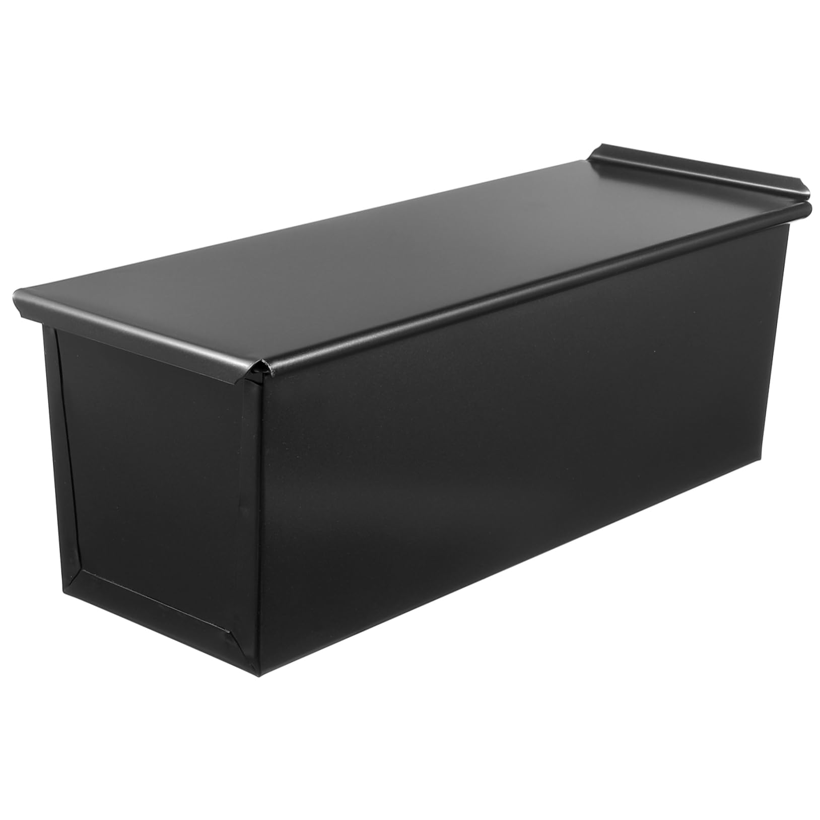 Alipis 5löcher Loaf Pan Mit Deckel Antihaft-brotbackform Für Toast Und Brötchen Belüftungslöcher Für Zuhause Geeignet Für Backofen Schwarz Langlebiges Karbonstahlmaterial