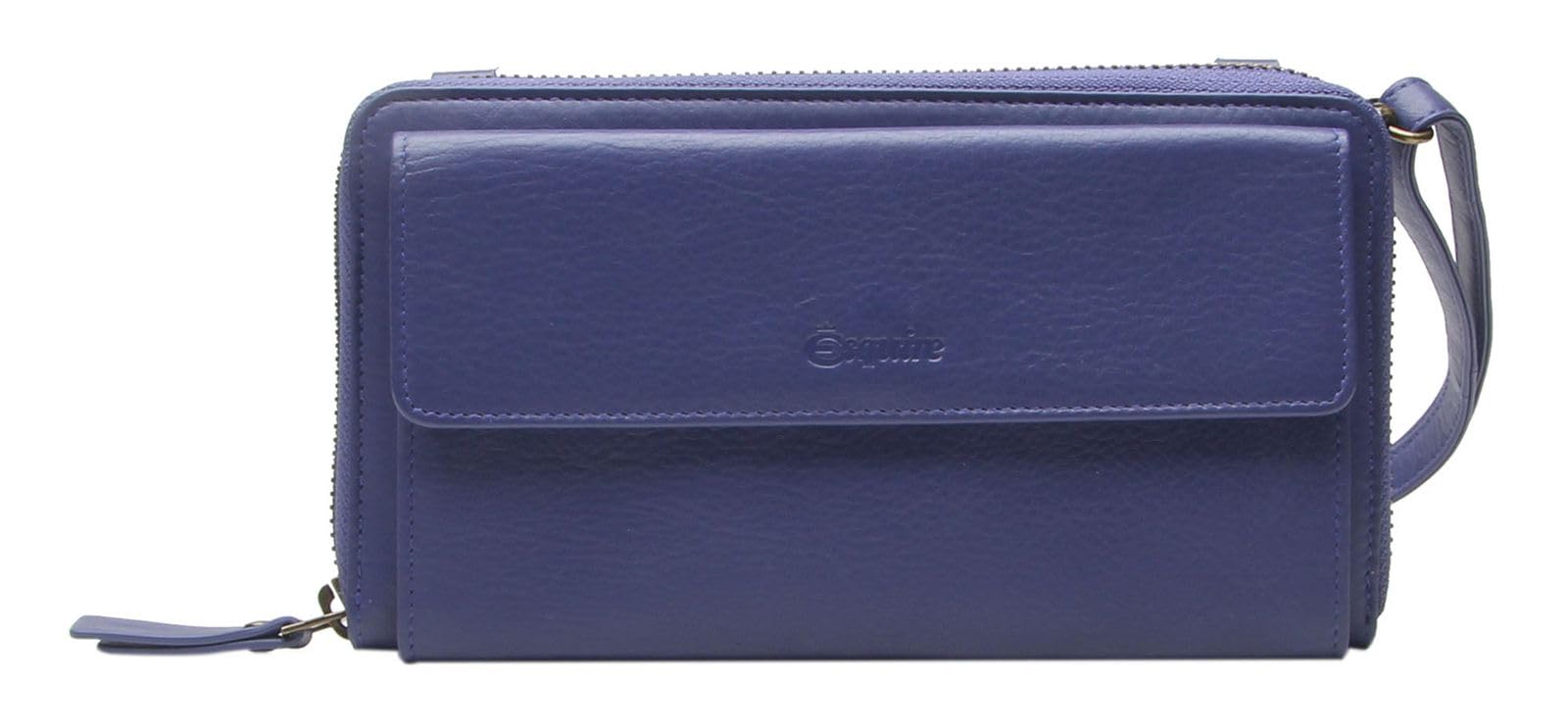 Wallet Bag Esquire Peru para móvil color azul noche con ranuras para tarjetas 6