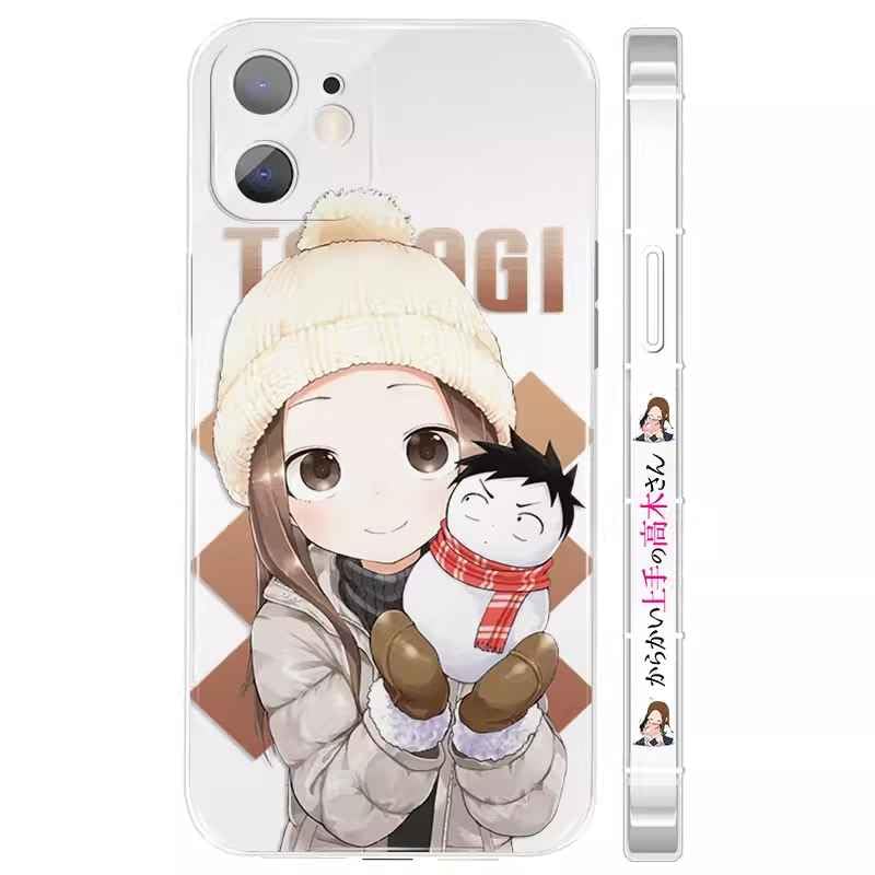 Amazon.co.jp: COOR からかい上手の高木さん スマホケース iPhone15