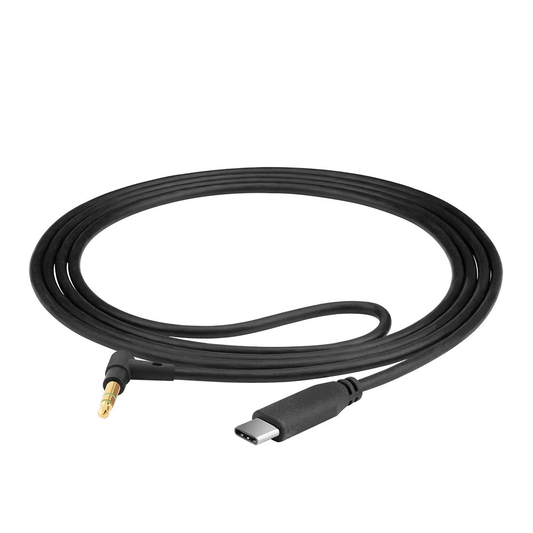 Geekria USB-C Digital to Audio Cable Compatible with Sony WI-1000XM2, Monster Flex, Philips TAPN505, ATH ANC400BT Cable, Replacement Type-C Aux Audio Cord (4 ft/1.2 m)