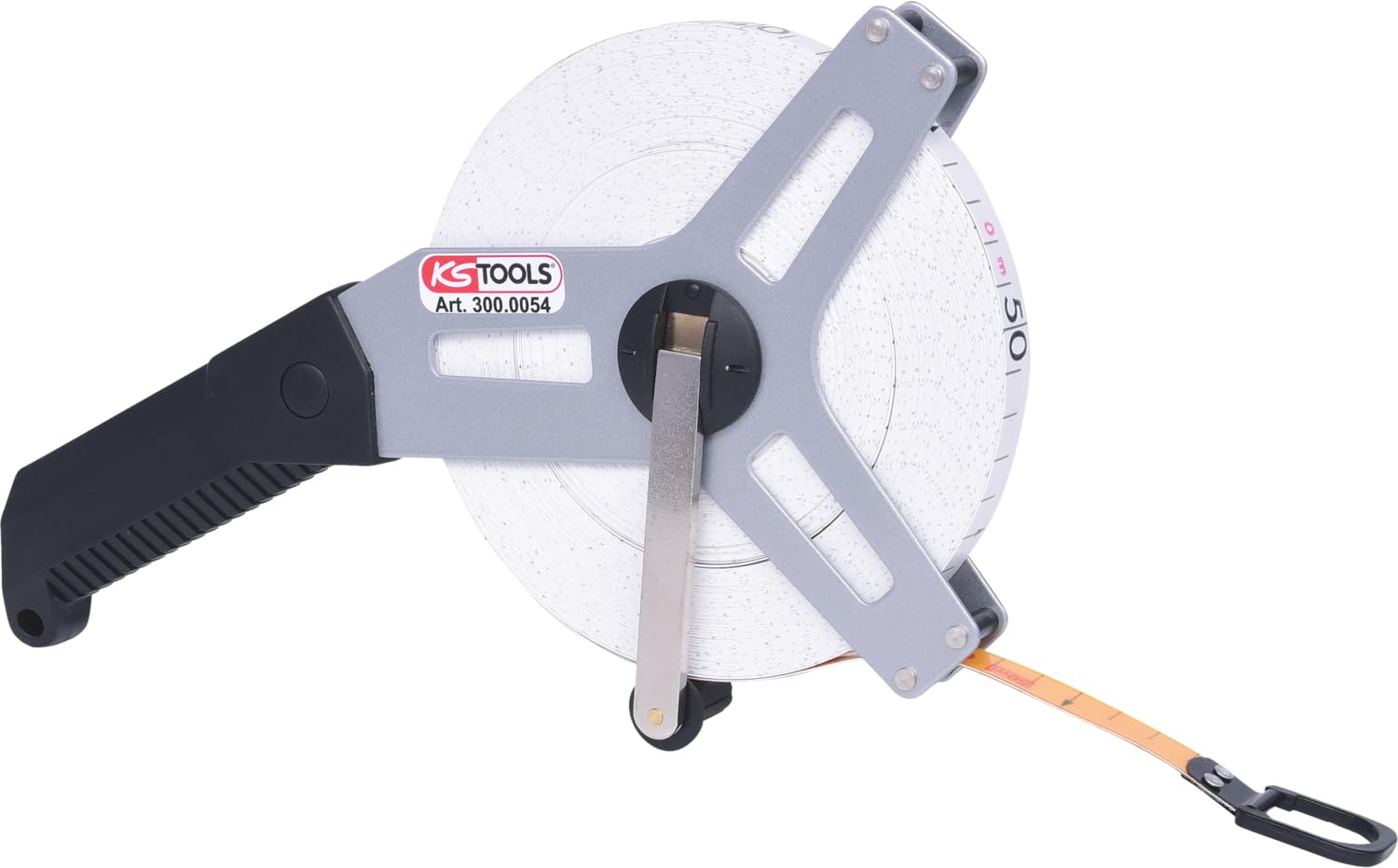 KS Tools 300.0054 Rotella Metrica con Nastro in Plastica, 50M