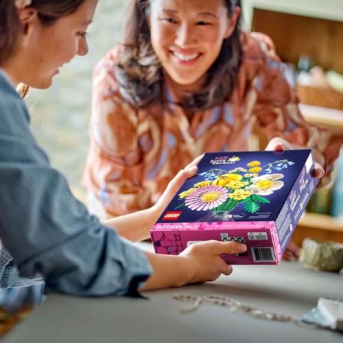 Botanique 10347 Petit bouquet ensoleillé, Fleurs artificielles, des 9 ans - Lego - Immagine 8