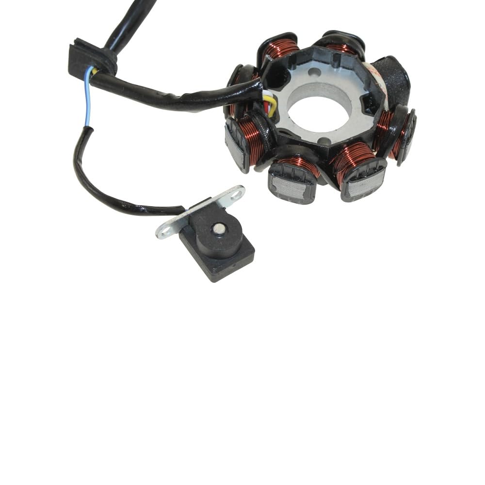Lichtmaschine und Spannungsregler für 50ccm 4-Takt China Roller, GY6, QMA, QMB Motor
