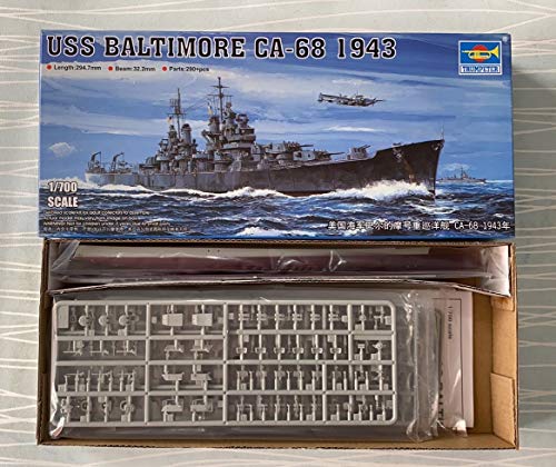 USS Baltimore 1943 Trumpeter 05724 créez votre propre musée naval à la maison avec ce kit