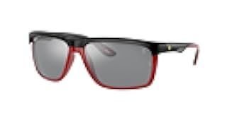 Unisex Rb4363m Scuderia Ferrari Collection Aviator Sunglasses