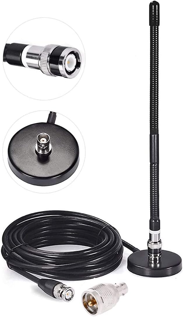 CORONIR CB Antenna 27MHz CB Radio Antenna Soft Whip