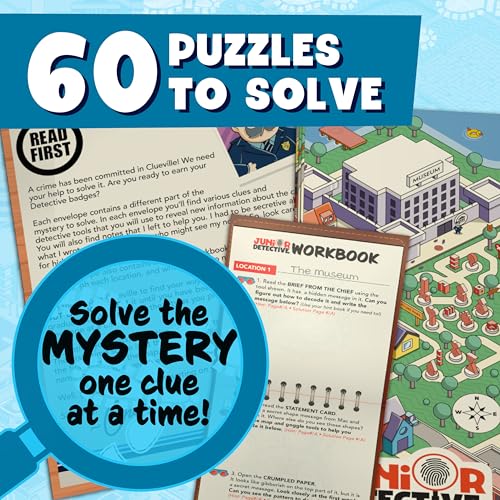 Juego de Mesa Junior Detective Mysteries para niños de 8+ años miniatura 2