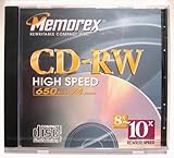 CD-RW 74 10X 650MB HIGH SPEED STANDARD JEWEL SINGLE