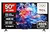 TCL 50V6C Smart TV LED Direct da 50", HDR 4K, con tecnologia Google TV (Dolby Audio, Motion Clarity, compatibile con Google Assistant e Alexa)