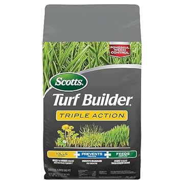 weed killer fertilizer for lawns