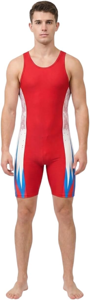 RealChoice Wrestling Singlet for Men & Women | Stretchable Lycra Kushti Dress | Akhada & Kabaddi Training Costume | Breathable Gym & MMA Sportswear
