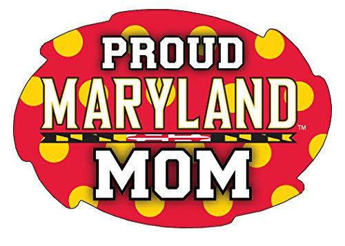 Maryland Terrapins Proud Mom Magnet Single Officially Licensed Collegiate Product