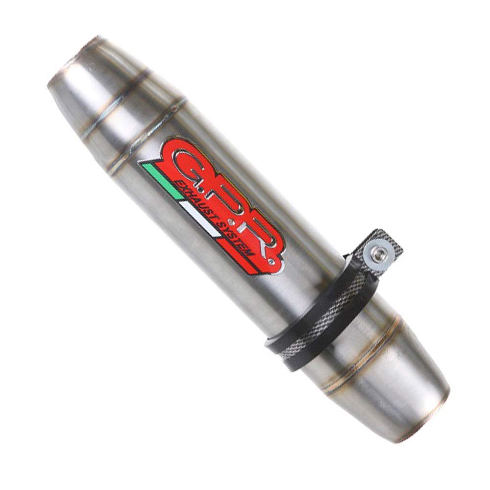 Scarico GPR compatibile con Royal Enfield Interceptor 650 2021-2023, Deeptone Inox, Coppia di terminali di scarico omologati, forniti con db killer removibile, catalizzatori e raccordi specifici