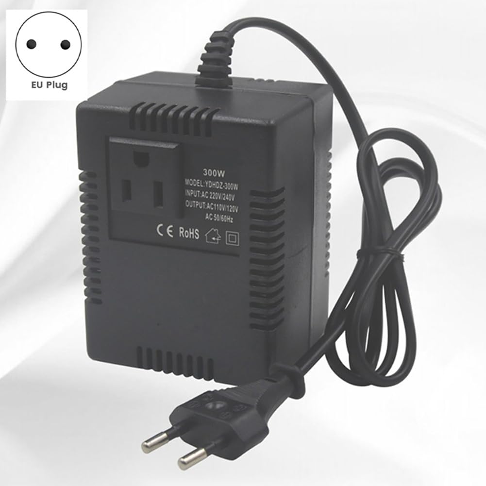 Transformateur de Puissance Régulateur de Tension Convertisseur de Tension 220 V à 110 V Transformateur Abaisseur Inverseur 200 W Prise UE