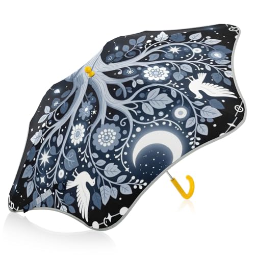 Paraguas para lluvia para niños con protección UV solar y varillas a prueba de pellizcos 2