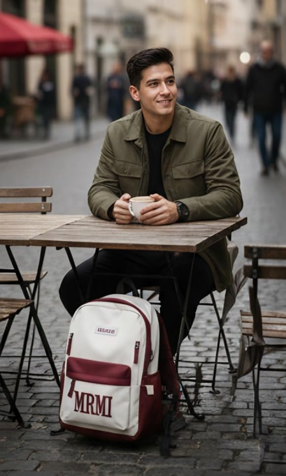 Image of 40 L Unisex Korean Style Laptop Backpack | Stylish Casual Travel Backpack for Men And Women