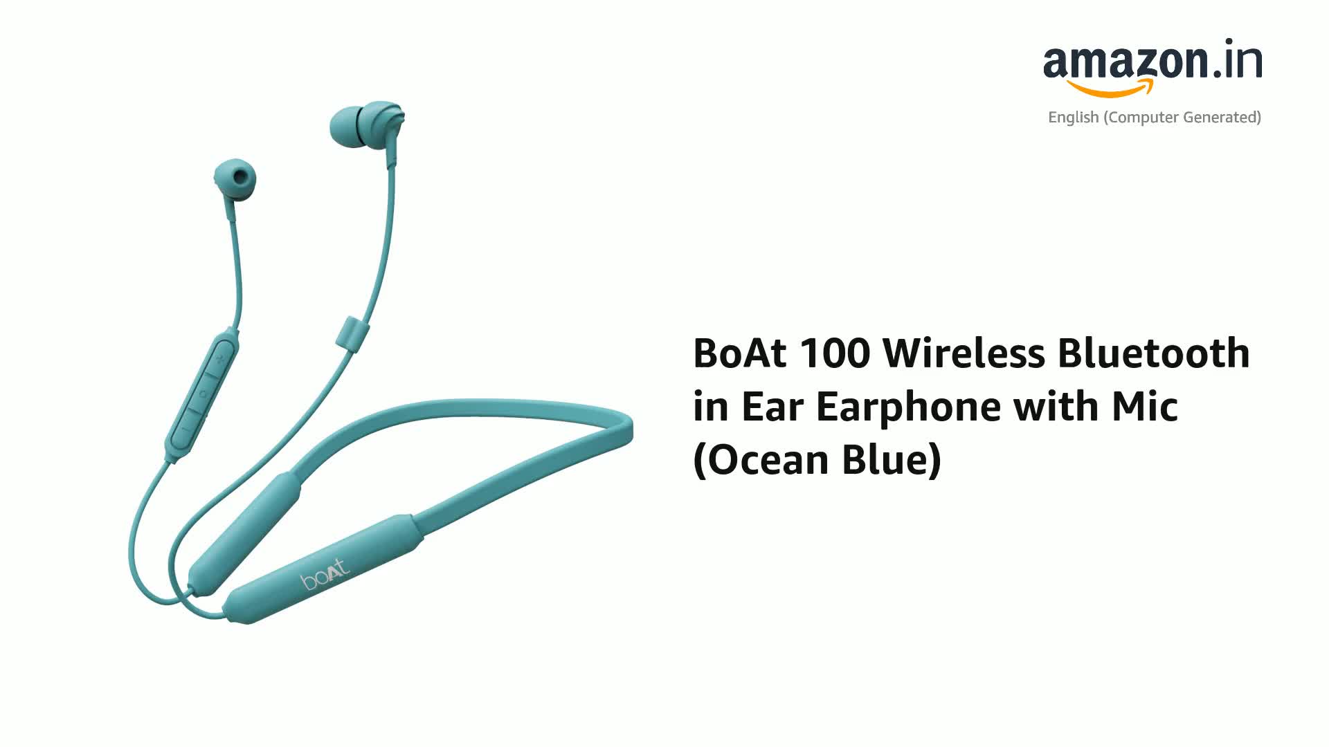 Boat 100 Bluetooth Wireless in Ear 