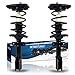 Rear - Both (2) New Rear Driver & Passenger Side Complete Strut & Spring Assembly - [Excludes 18" Wheel Models] - Rear
