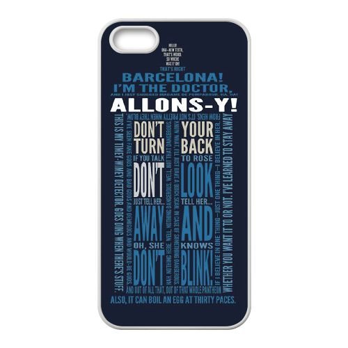 Allons Y B222D1 cover iphone 4 4S Cell Phone Case