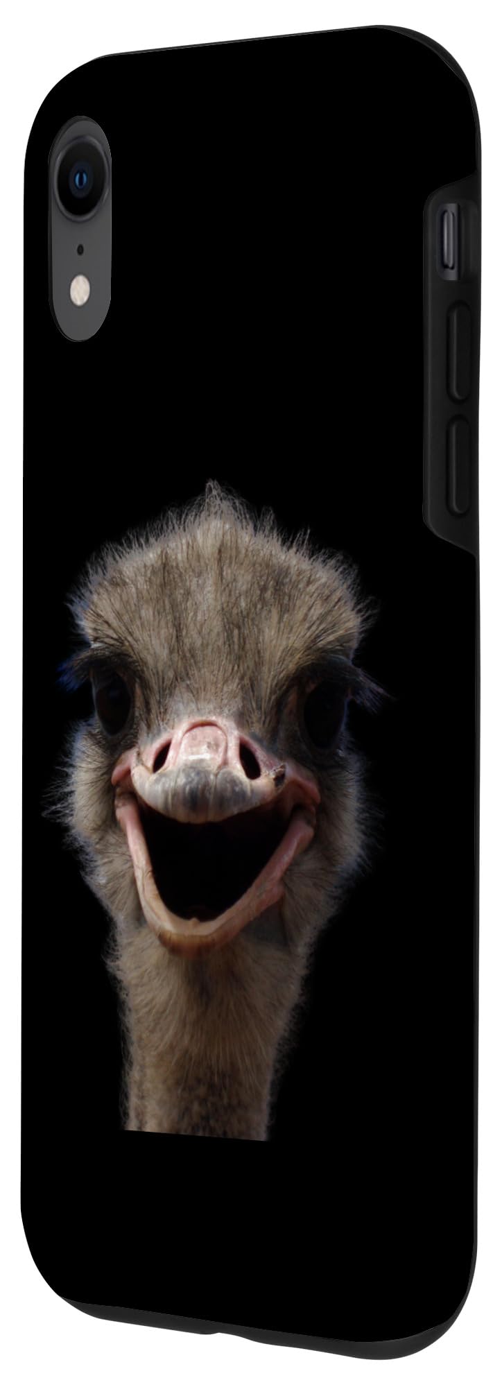 iPhone XR Funny Ostrich Head, Safari Bird Lover Funny Ostrich Case - Image 2