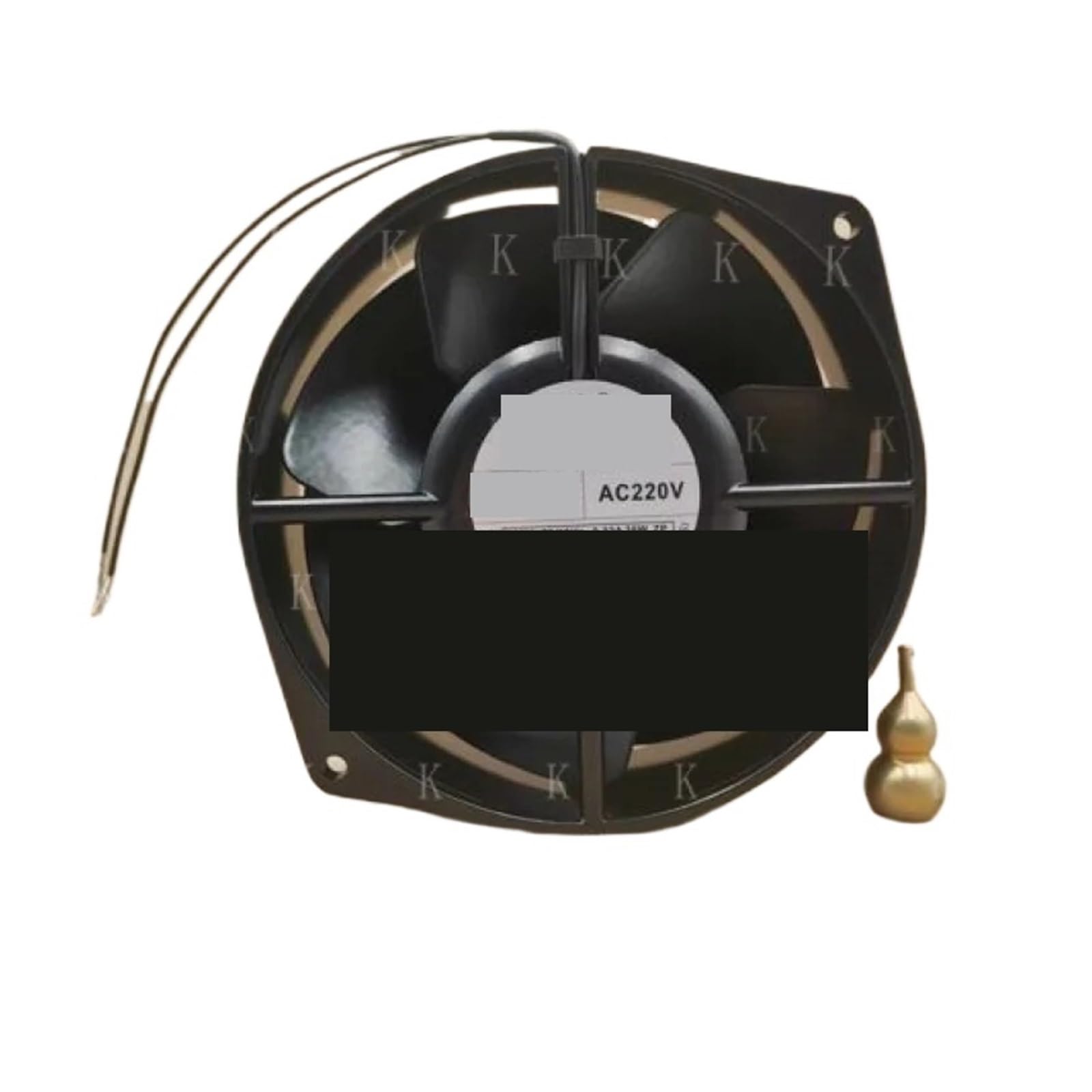 BRODEFUP HG17055 17055 AC220V 0.22A 38W 17CM Metal Cooling Fan