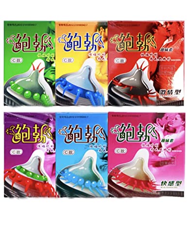 Image of OSQUI Dotted Time Delay Climax Delay Extra time Condoms For Men Pack Of 6 pcs