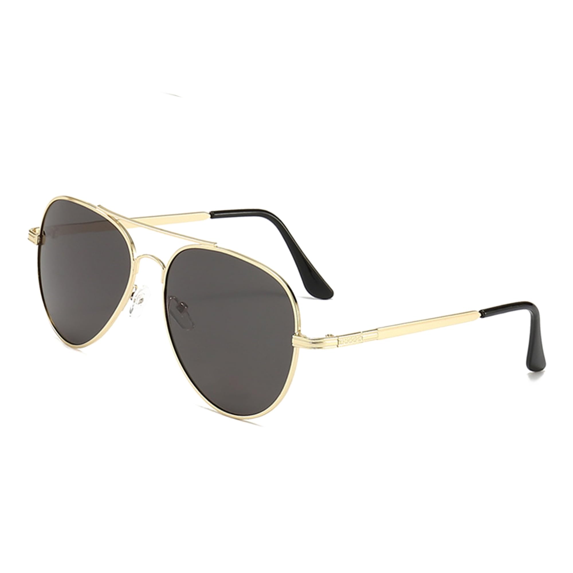 YUIOOISH Gafas de sol polarizadas para hombre, marco de metal, Vintag UV400, gafas de sol protectoras para conducir, vacaciones