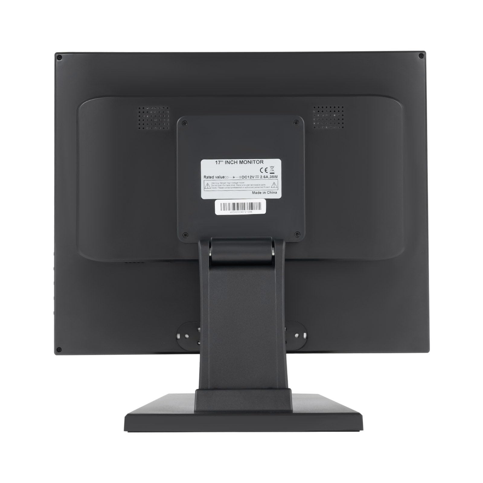 Monitor portátil, pantalla táctil, pantalla táctil de 17 pulgadas, resolución de 1280 x 1024, resistente de 4 cables, conexión USB/VGA, para POS/cajero/gastronomía, incluye lápiz y cable de