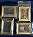 AA Dollhouse Miniature Empty Frames for Pictures and Photos Style A; Lot 4 Frames