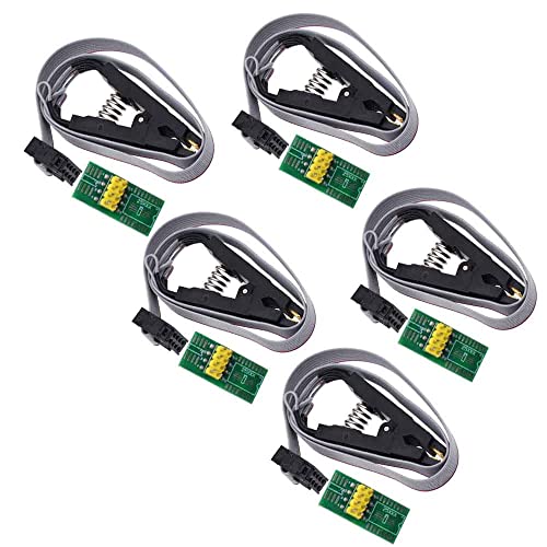 Image of 5pcs Programmer Testing Clip SOP8 SOP SOIC 8 SOIC8 DIP8 DIP 8 Pin IC Test Clamp