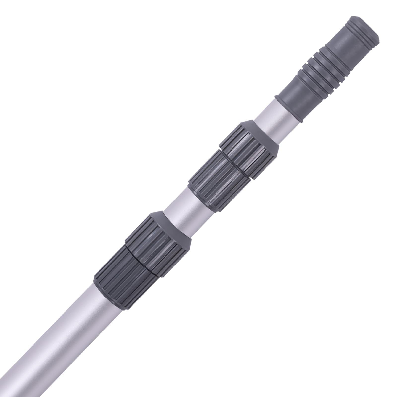 POOLAZA Perche de piscine – Perches de nettoyage télescopiques professionnelles de 3,6 m pour piscine, perches télescopiques réglables, pour épuisette de skimmer, brosse, tête d'aspiration