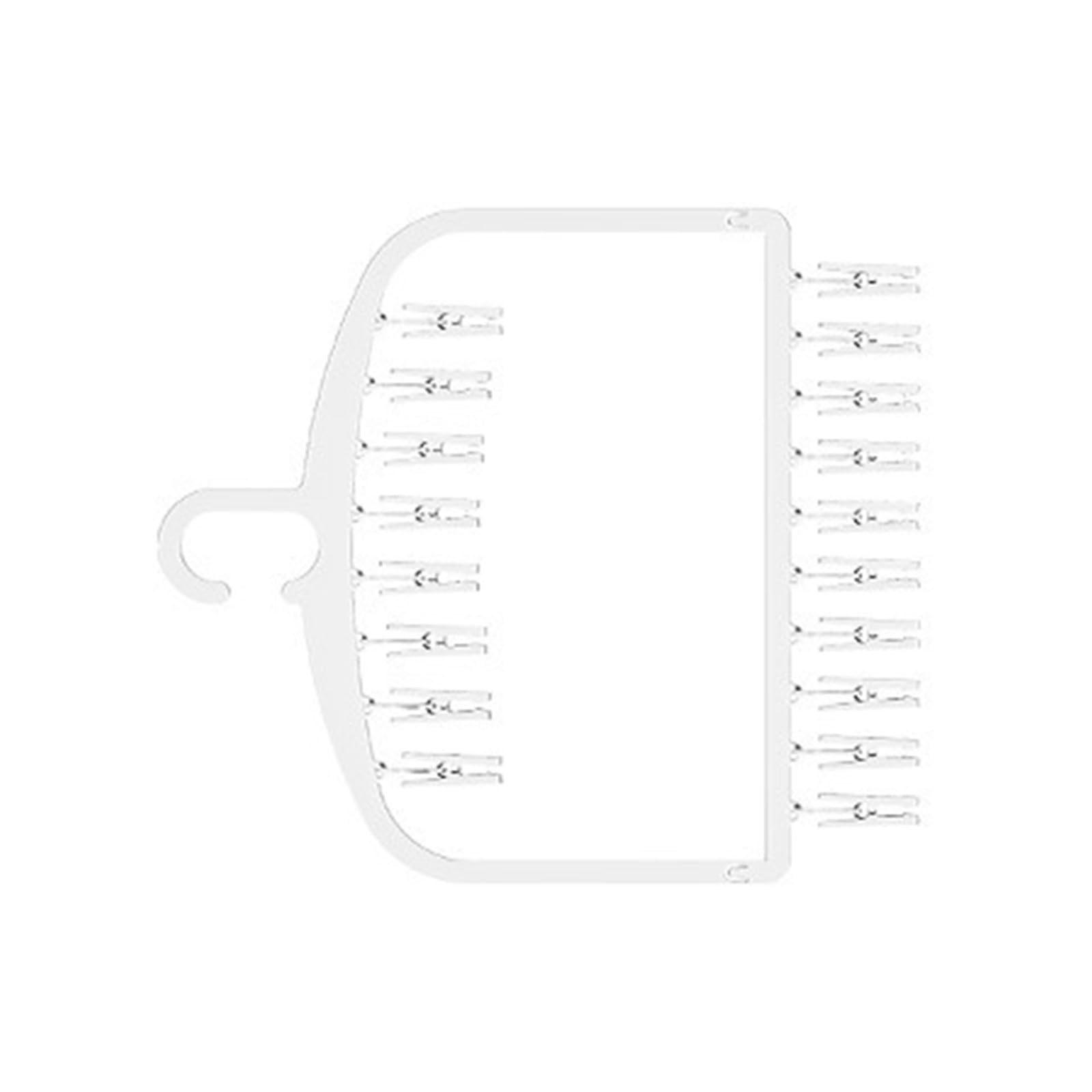 Buxuaaaa Space Saving Foldable Clothes Hanger Construction Multifunctional Hook for Home Dormitory Use Windproof Hanger