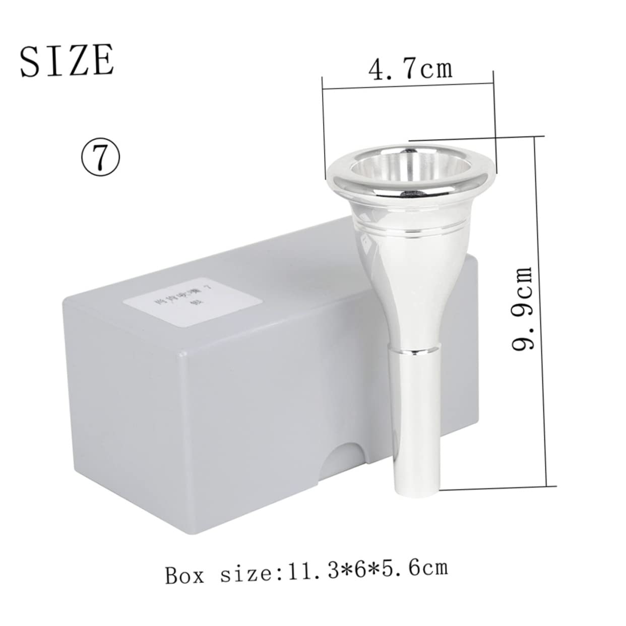 Yardwe Unique for Tuba Player Tuba Mouth Universal Accessory Easy to Play and Strong Sound