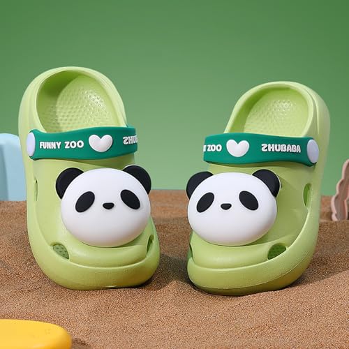 Image of Toddler Little Kids Clogs Slippers Sandals, Non-Slip Girls Boys Clogs Slide Lightweight Garden Shoes Slip-on Beach Pool Shower Slippers