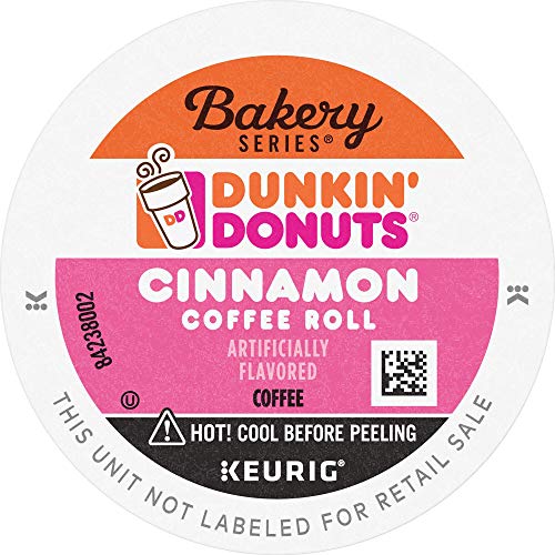 Dunkin' Bakery Series Cinnamon Coffee Roll Flavored Coffee, 60 K Cups for Keurig Coffee Makers - //coolthings.us