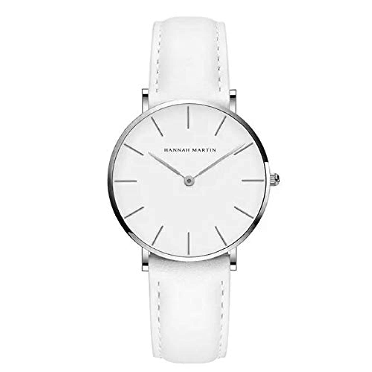 Leather Watch (36mm, White)