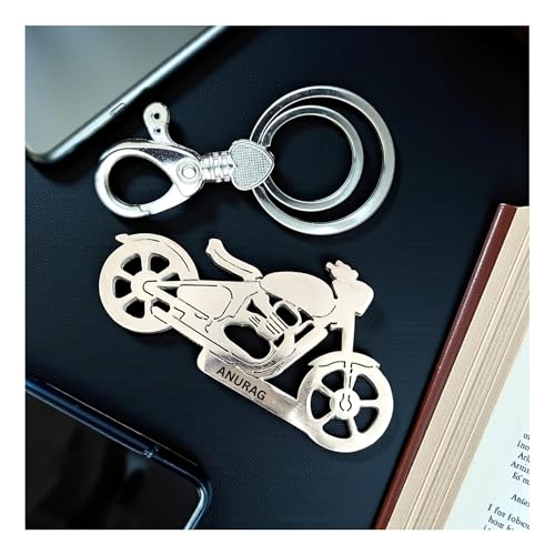 Image of Stainless Steel For jawa keychain | customized keychain with name | Made for Jawa 42, Jawa 42 bobber and Perak | best gift for boyfriend best friend boys & best gift for husband