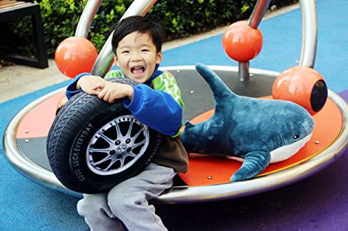 Image of Ryttir Sharks Stuffed Animal Wheel Plush Pillow,Pefect Children's Day Gifts