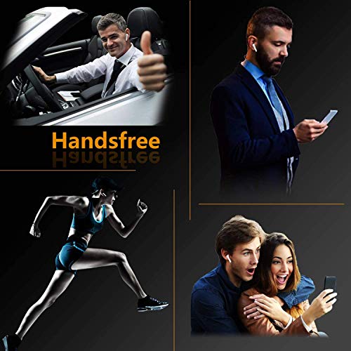 Auricolari Bluetooth Cuffia Bluetooth 5.0 Auricolari Wireless Cuffie Sportive IPX7 Impermeabili Riduzione del Rumore Stereo 3D HD Insonorizzato adatte per Apple Air-Pods/Android/iPhone Cuffie In Ear