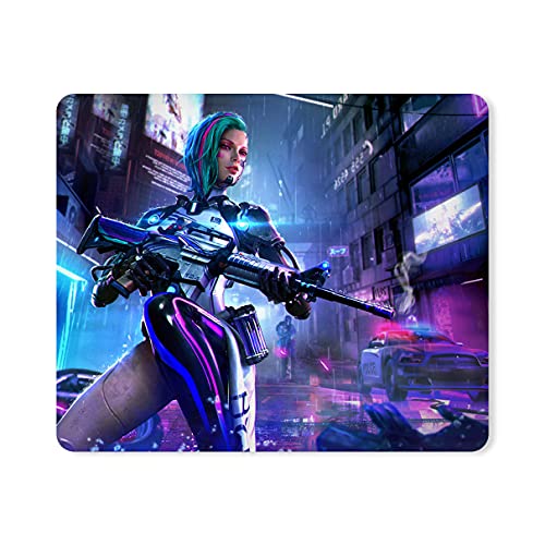 Image of Chiraiyaa Freefire Guns Designer Printed Premium Mouse pad with Anti-Skid Base and Smooth Gliding (9 in x 7.5 in)