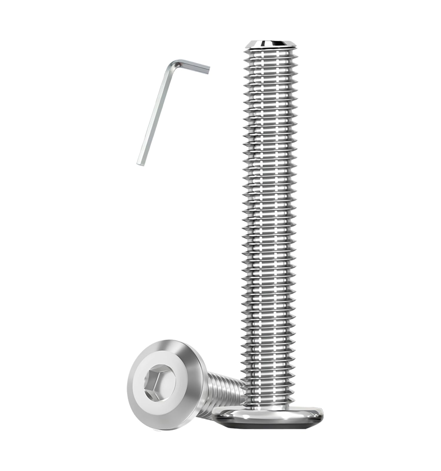 Stainless Steel Socket Head Screws - 50PCS -18